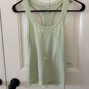 Lululemon Swiftly Tech Tank Waist Length (kohlrabi green)